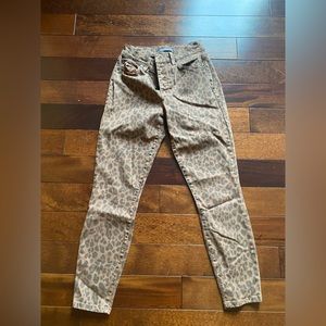 Level 99 cheetah jeans